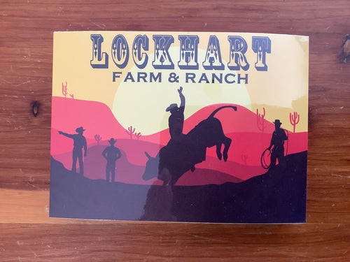 Lockhart Farm & Ranch (Sticker)