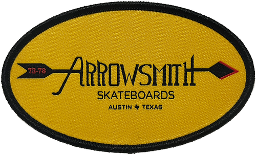 Arrowsmith Skateboards Woven Patch