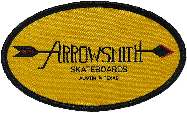 Arrowsmith Skateboards Woven Patch