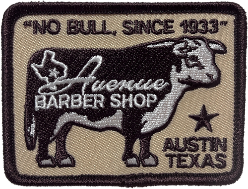 Avenue Barber Shop Embroidered Patch