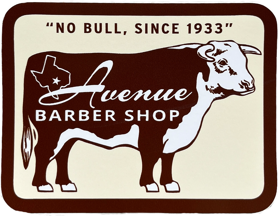 Avenue Barber Shop (Sticker)