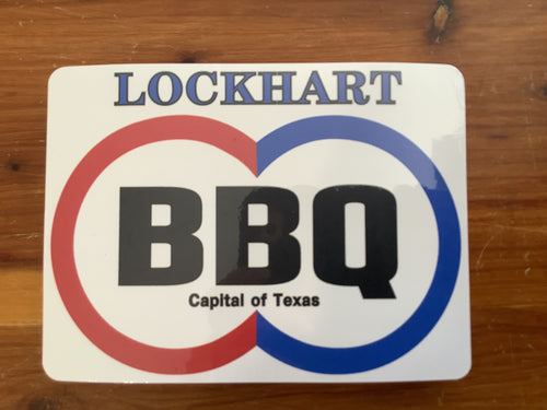 LOCKHART BBQ CO-OP (Sticker)