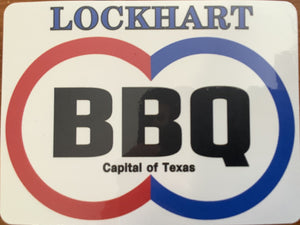 LOCKHART BBQ CO-OP (Sticker) – Nostalgic Rags