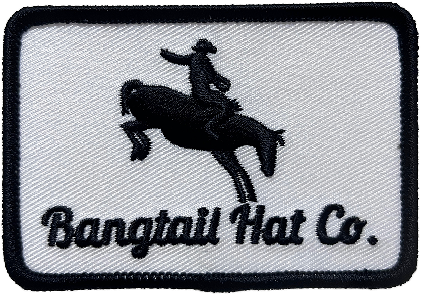 Bangtail Hat Co. Cowboy Patch