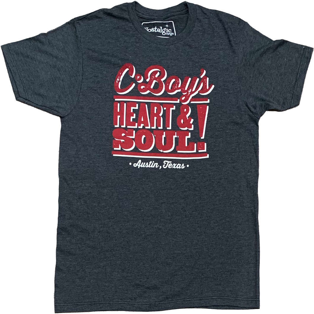 C-Boy's Heart & Soul Austin Texas Tshirt