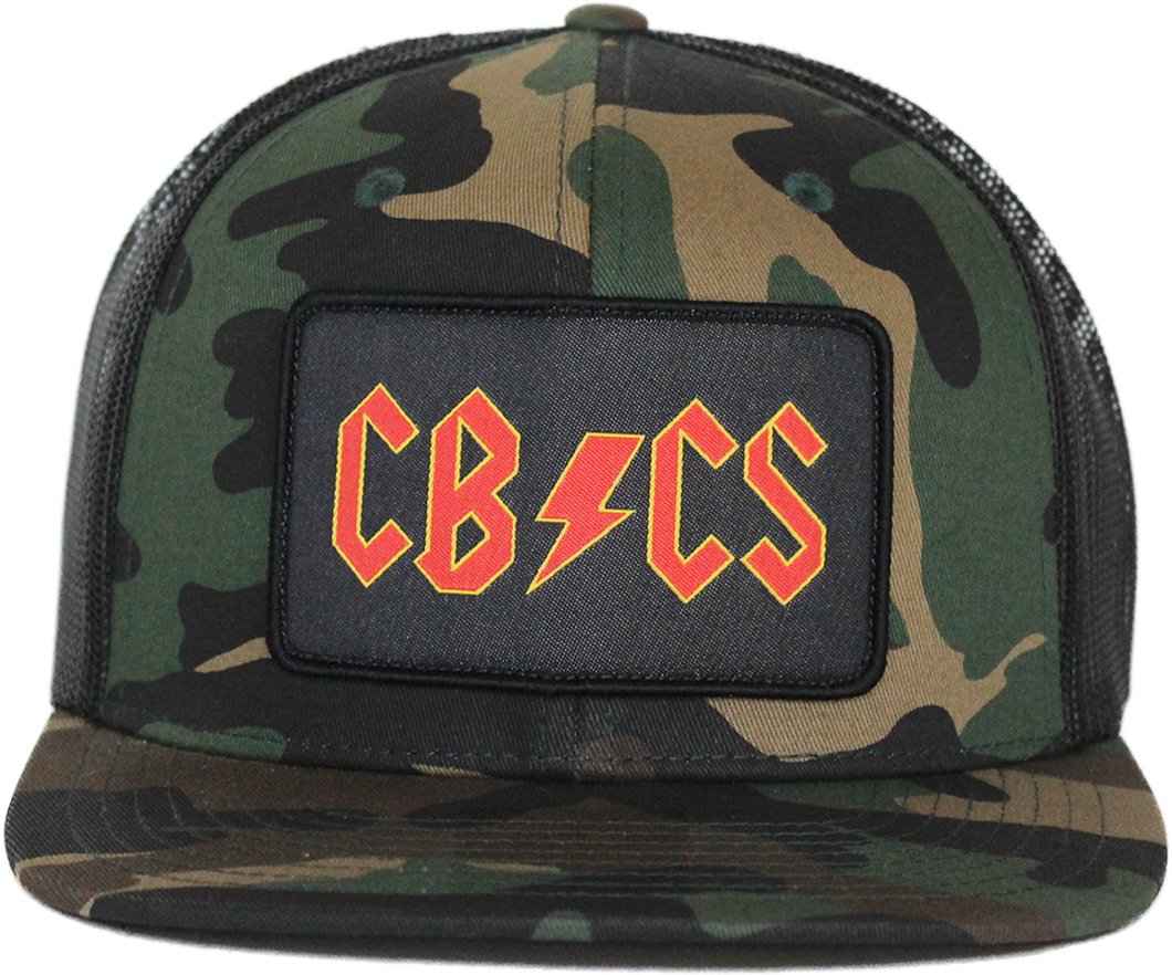 CB/CS Flat Bill Hat