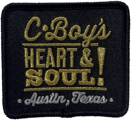 C-Boy's Heart & Soul Embroidered Patch