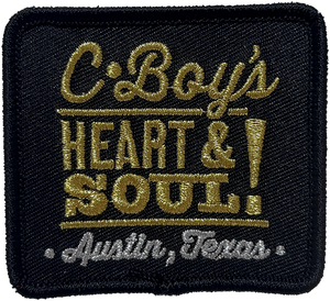 C-Boy's Heart & Soul Embroidered Patch