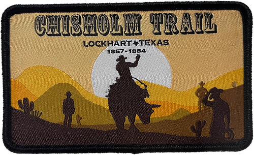 Chisholm Trail Woven Patch