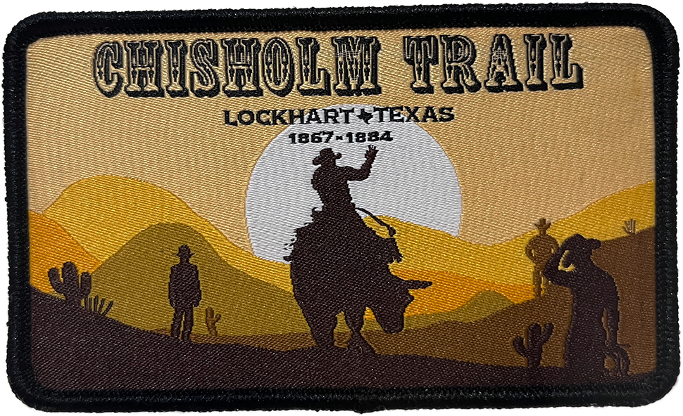 Chisholm Trail Woven Patch