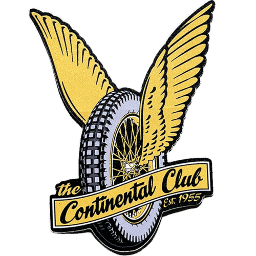 Continental Club Flying Wheel (Sticker)