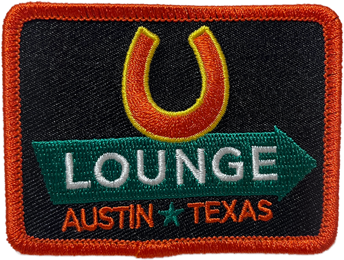 Horseshoe Lounge Embroidered Patch