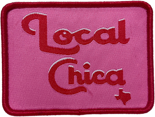 Local Chica Woven Patch