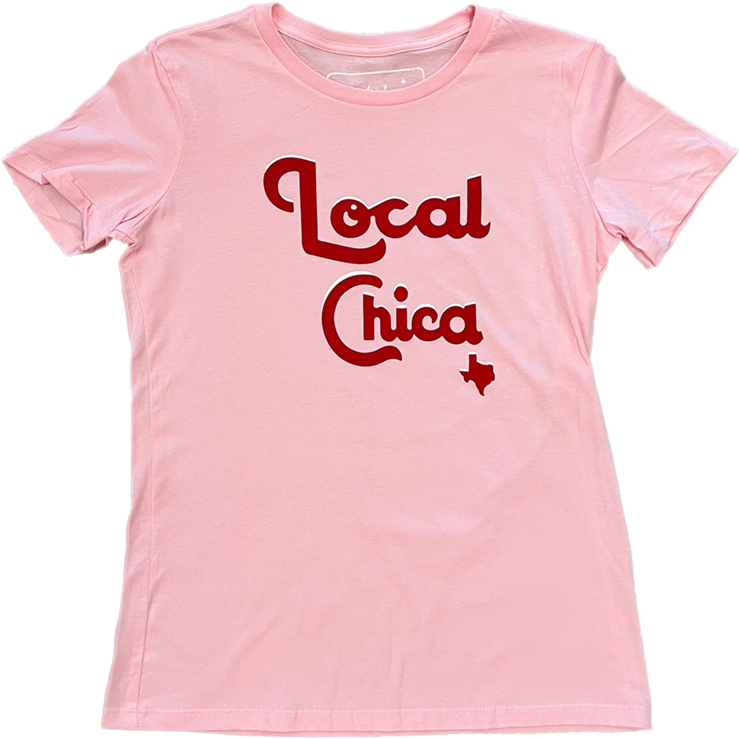 Local Chica Pink Tshirt