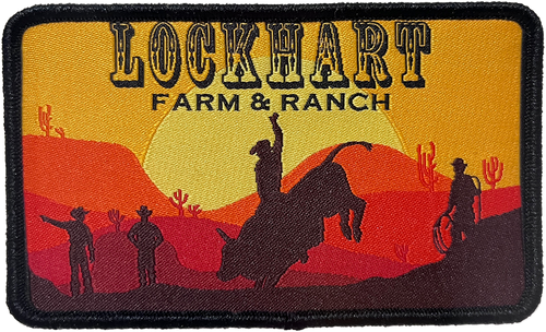 Lockhart Farm & Ranch Woven Patch