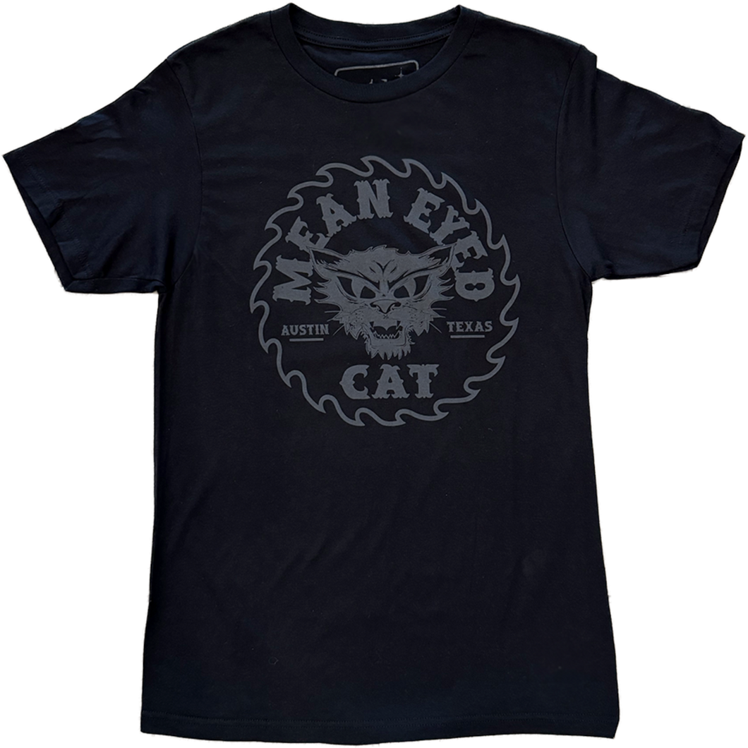 Mean Eyed Cat Johnny Cash Tshirt