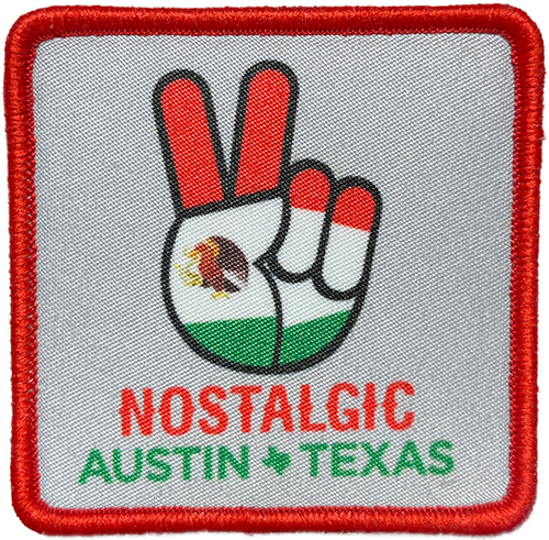 Mexican Peace Sublimated Patch