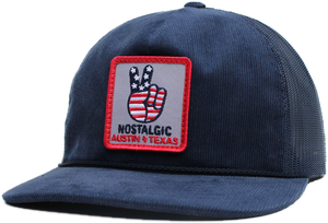 USA peace sign hat