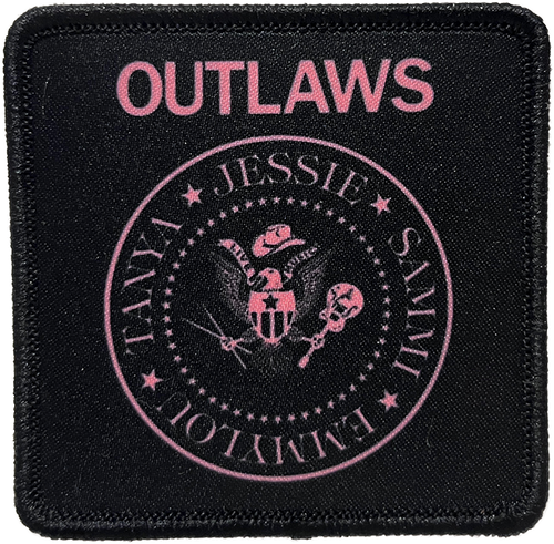 Outlaws Patch (Pink)