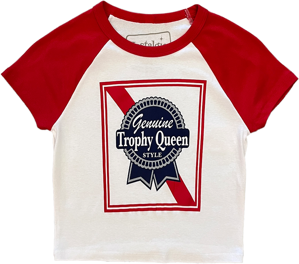 Trophy Queen Crop Top