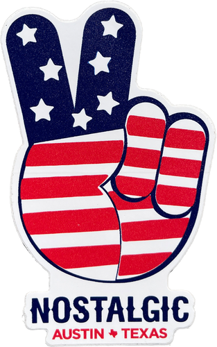 USA Peace (Sticker)