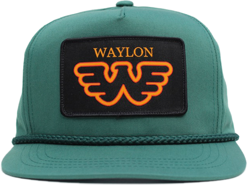 Waylon Jennings Flying W Snapback