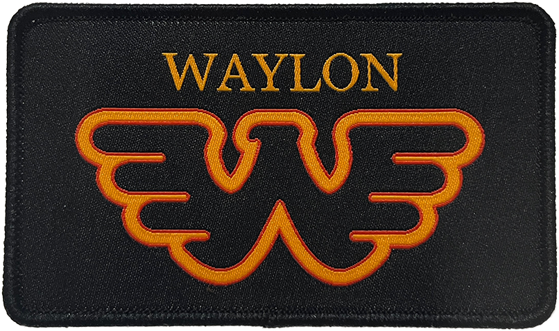 Waylon Jennings Flying W Patch