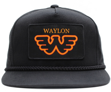 Load image into Gallery viewer, Waylon Jennings Flying W Snapback