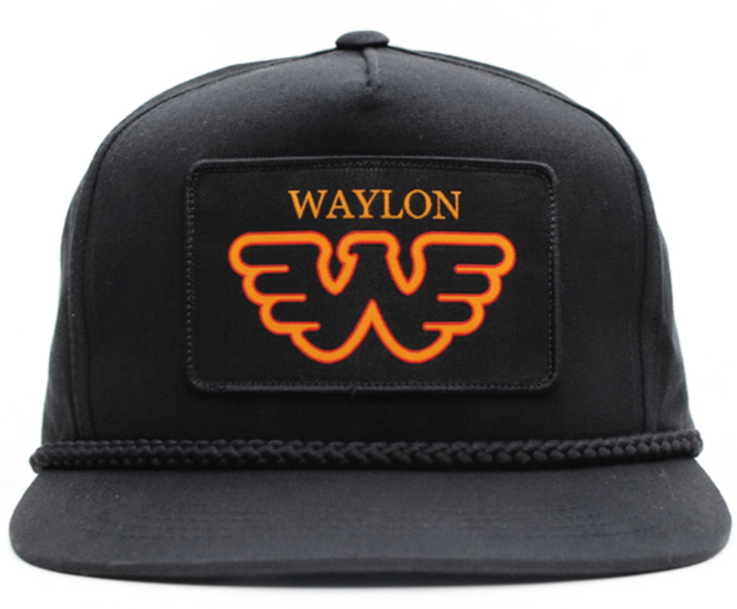 Waylon Jennings Flying W Snapback