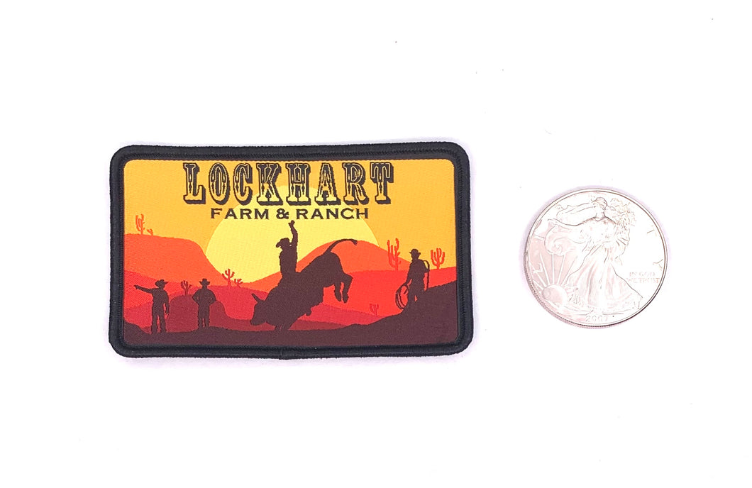 Lockhart Farm & Ranch Woven Patch