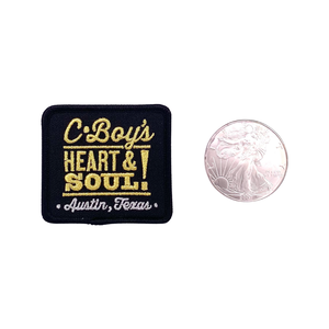 C-Boy's Heart & Soul Embroidered Patch
