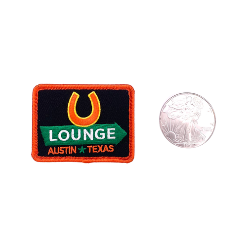 Horseshoe Lounge Embroidered Patch
